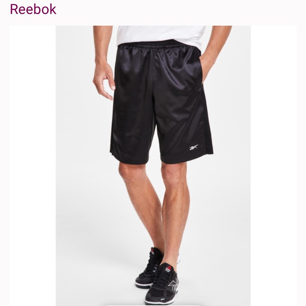 Reebok Black Athletic Performance Shorts